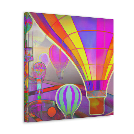 Ascending Air Balloons - Canvas