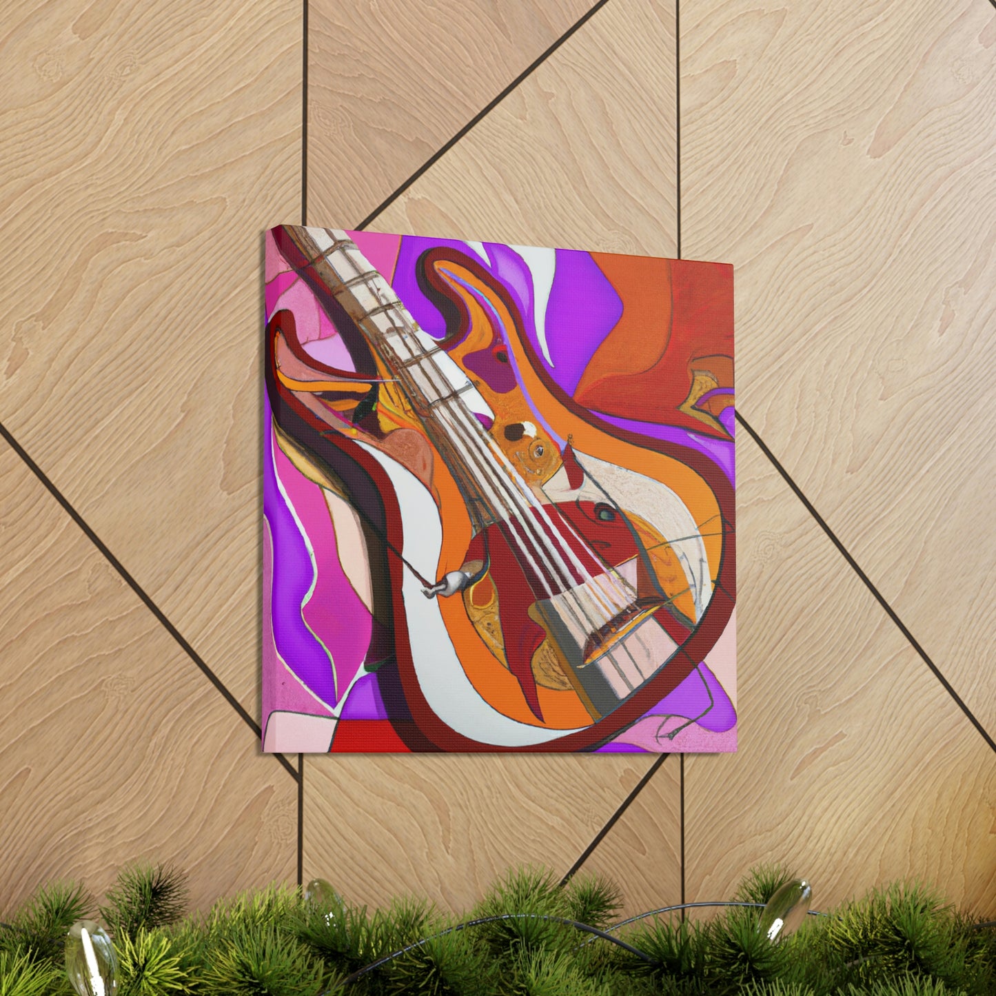 "Guitar Bass Groove". - Canvas