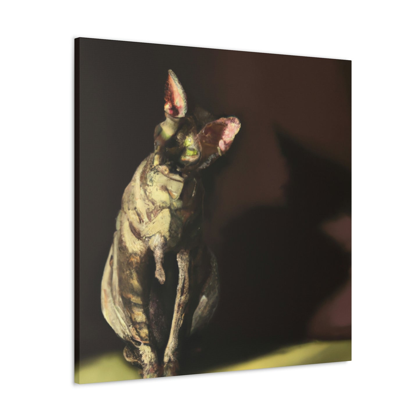 "Devon Rex Minimalism" - Canvas