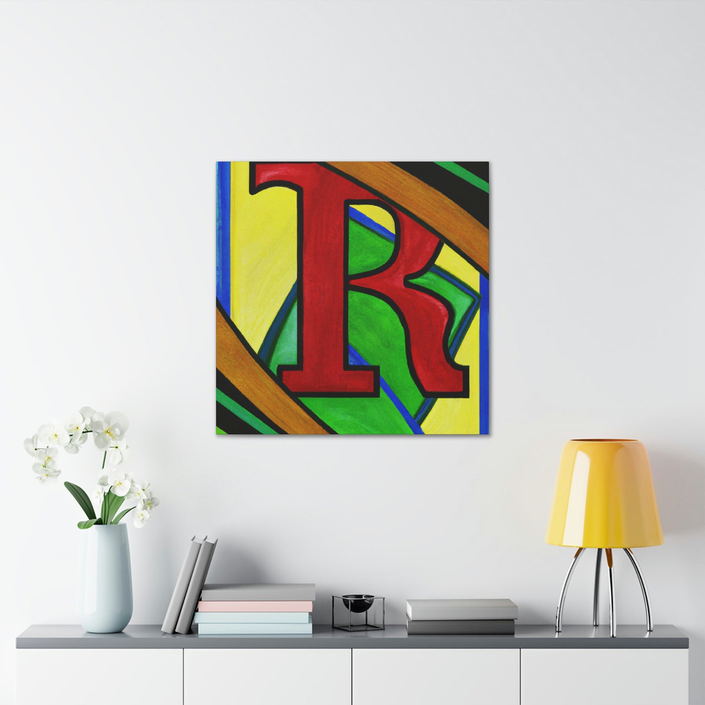 "Rising Art Deco Beauty" - Canvas