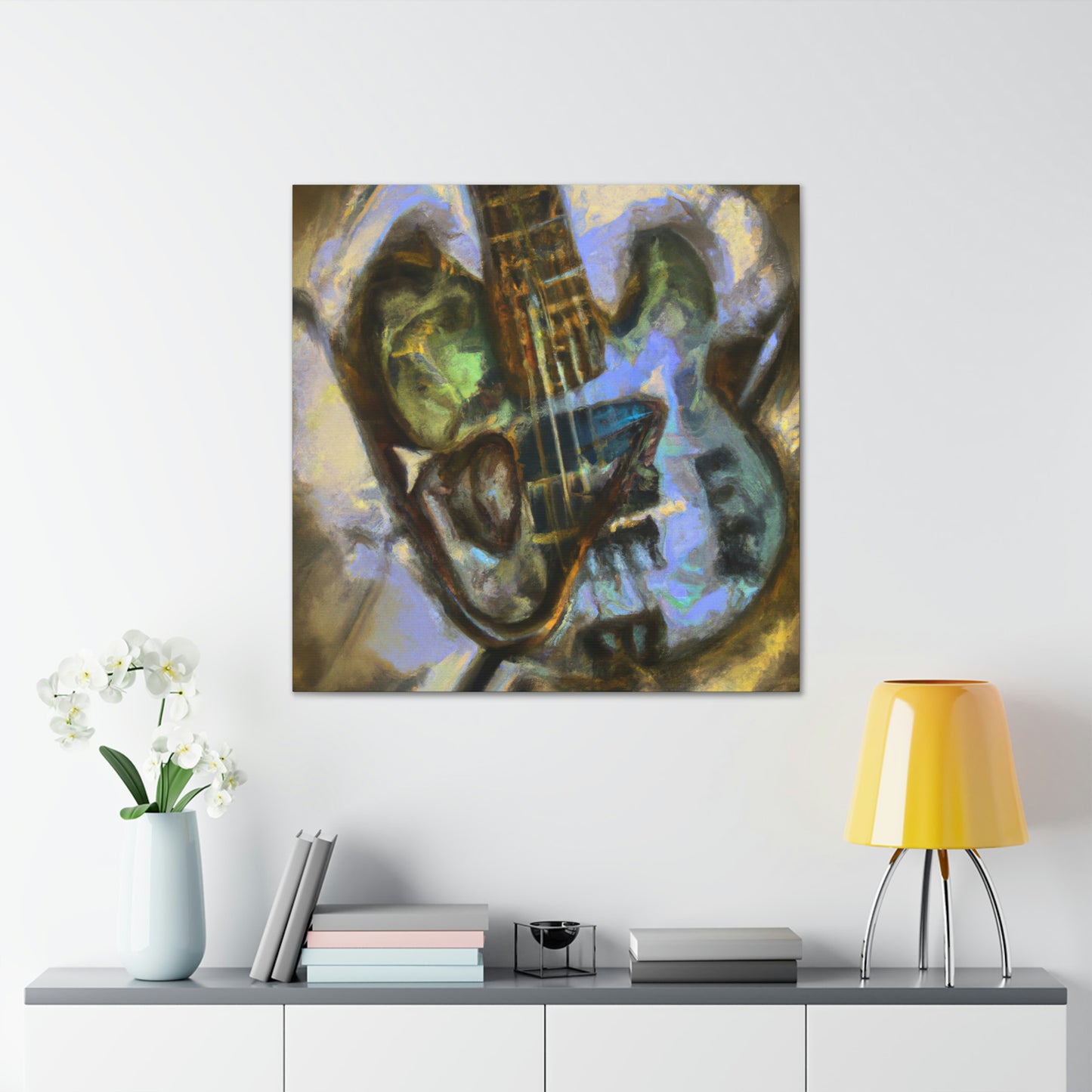 "Bass Guitar Symphony" - Canvas