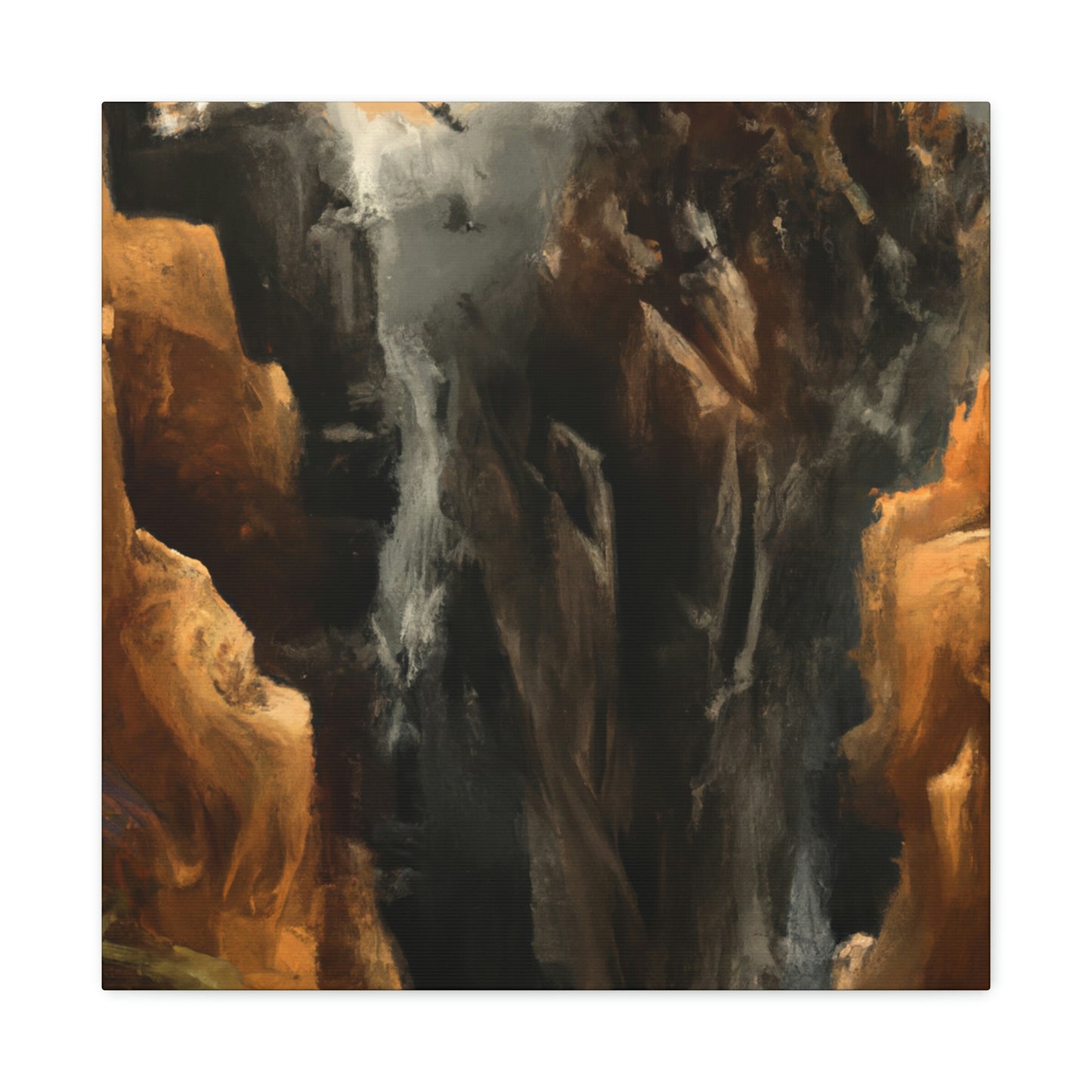 Canyon Splendor Revealed - Canvas