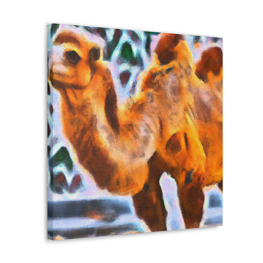 "Silent Camel Migration" - Canvas