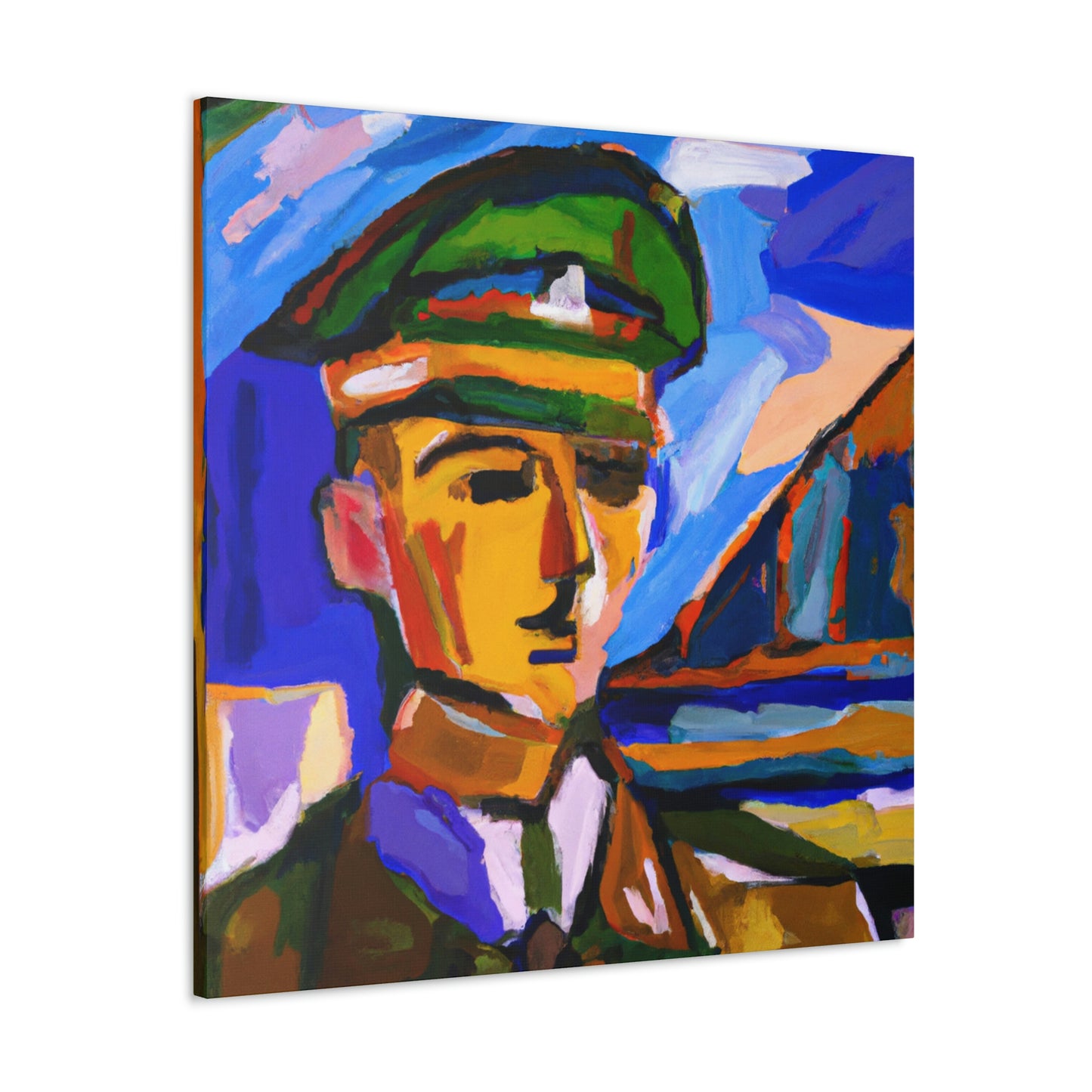 Engineer in Fauvism - Canvas