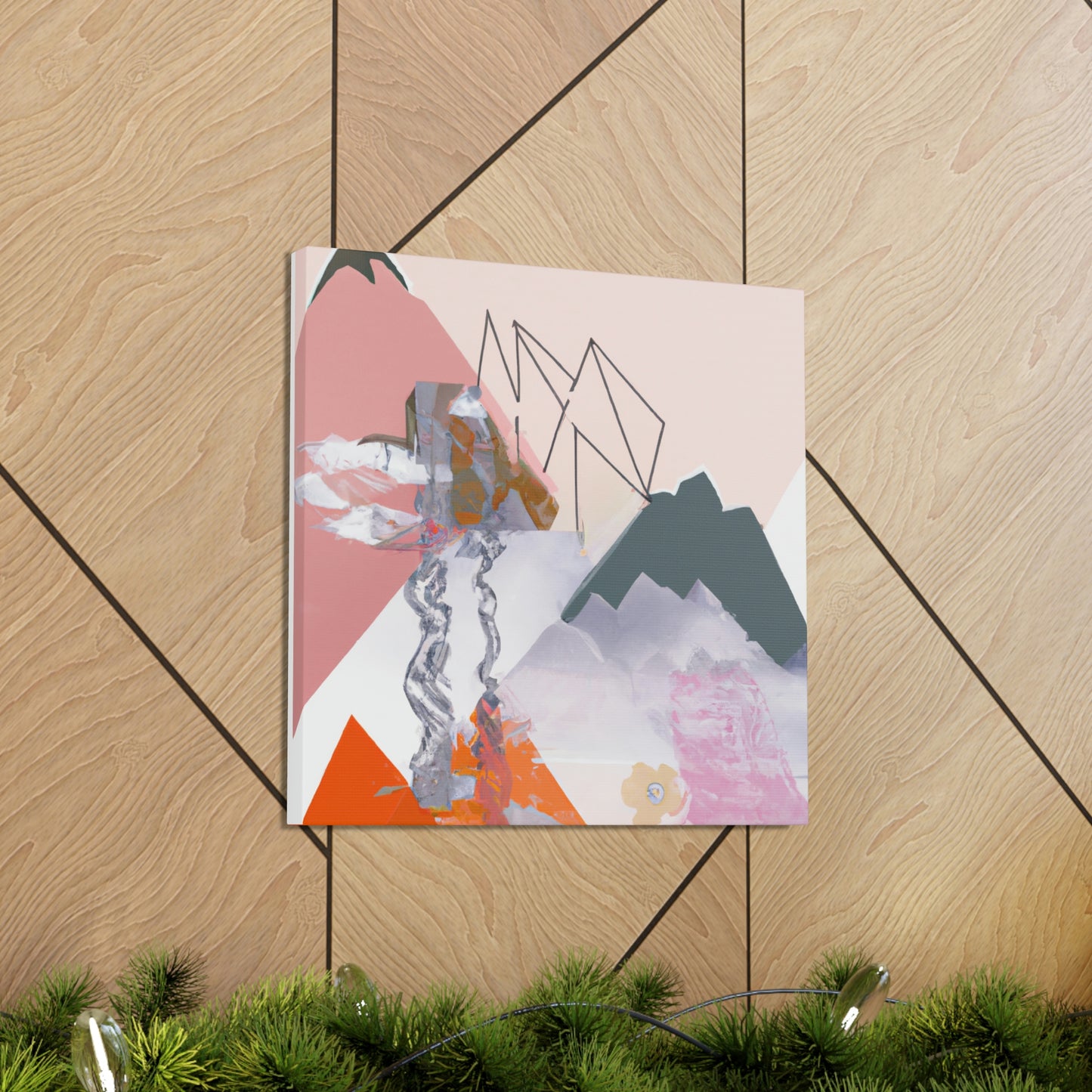 "Mountainous Yonder Vistas" - Canvas