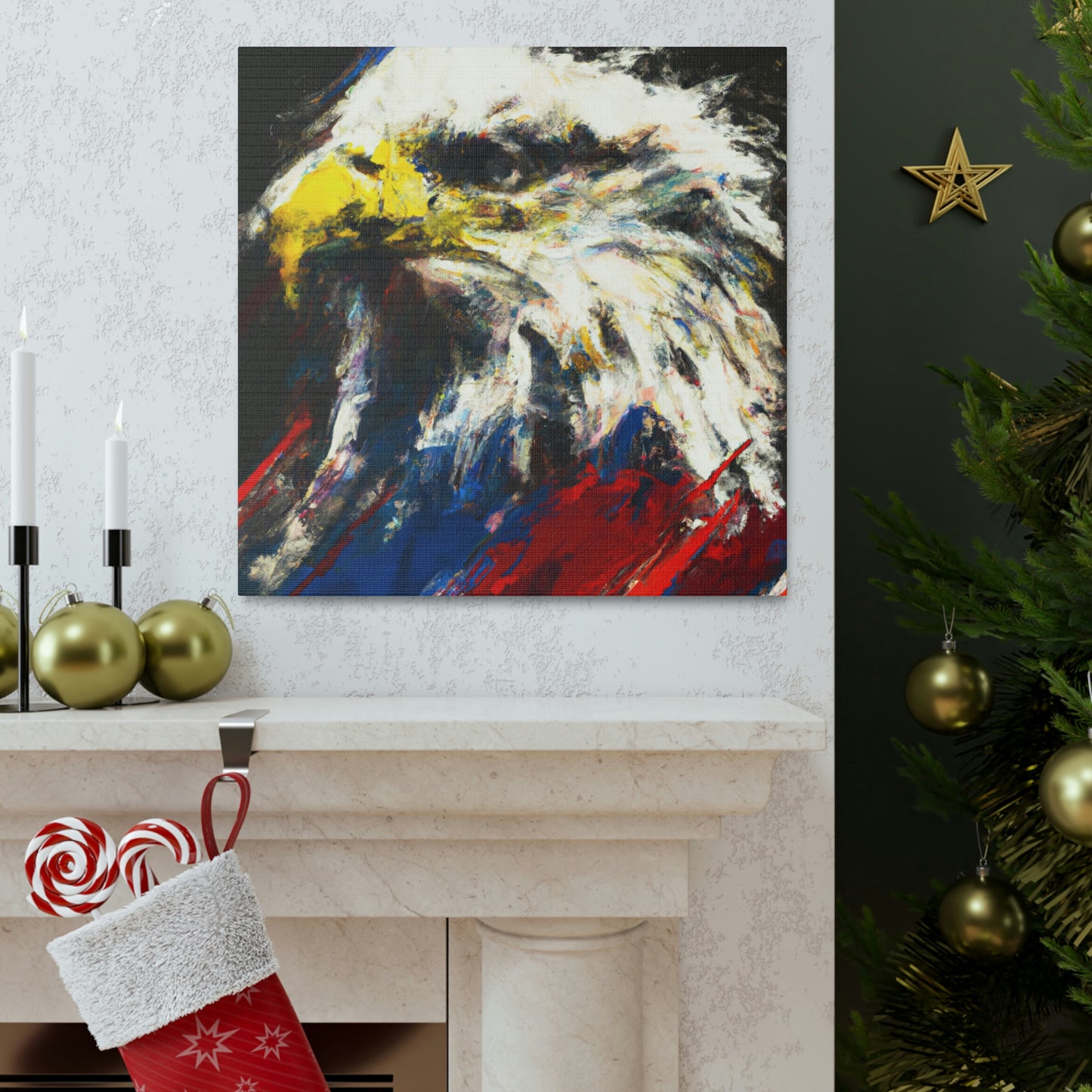 "Eagle in Emotionality" - Canvas