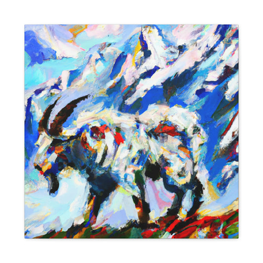 Mountain Goat Constellation - Canvas