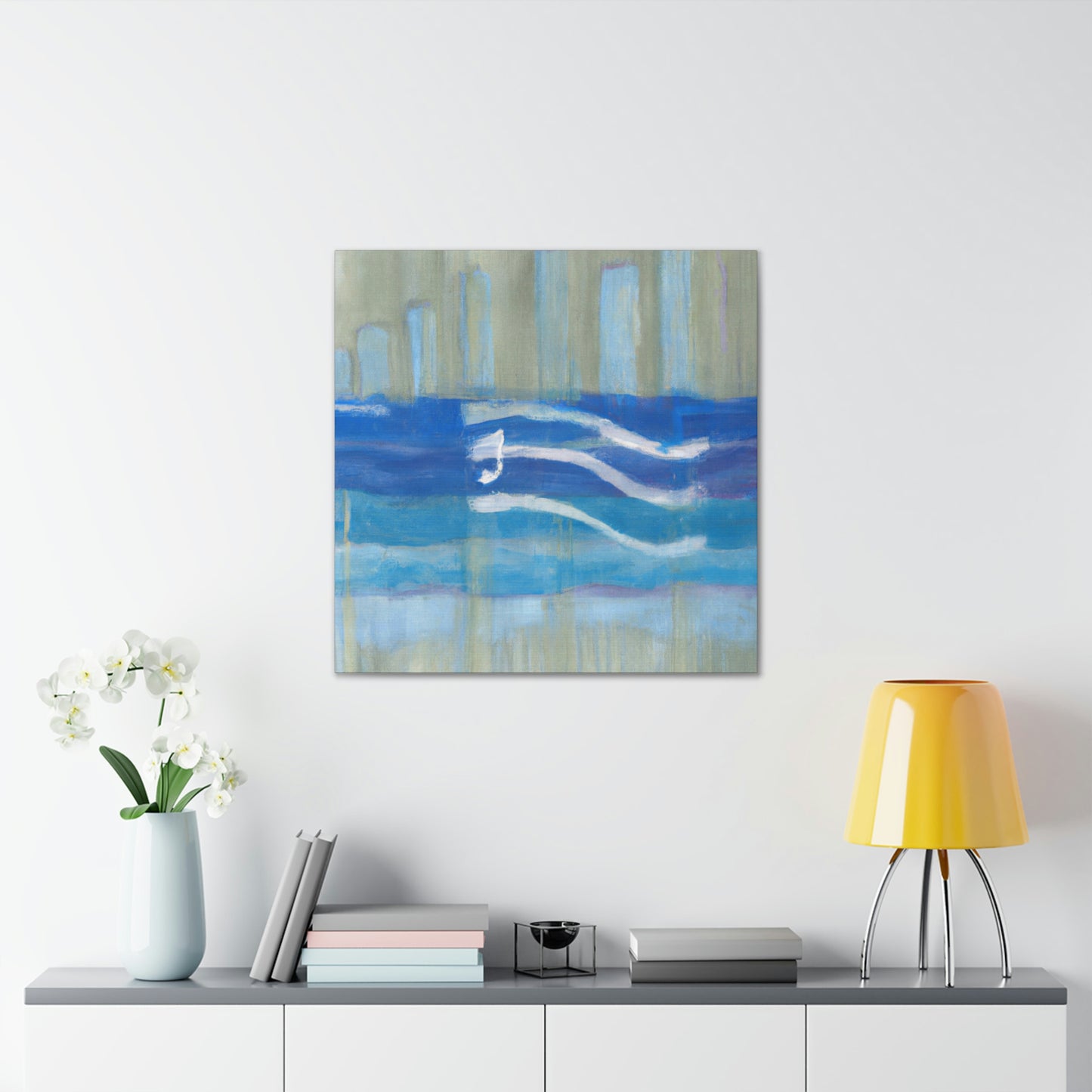 "Sound Wave Symphony" - Canvas