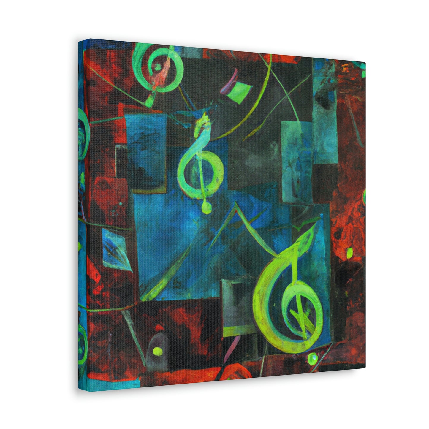 Music of Melody. - Canvas