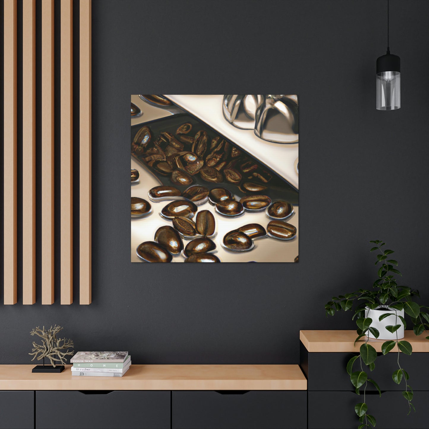 Coffee Beans Expressoed - Canvas