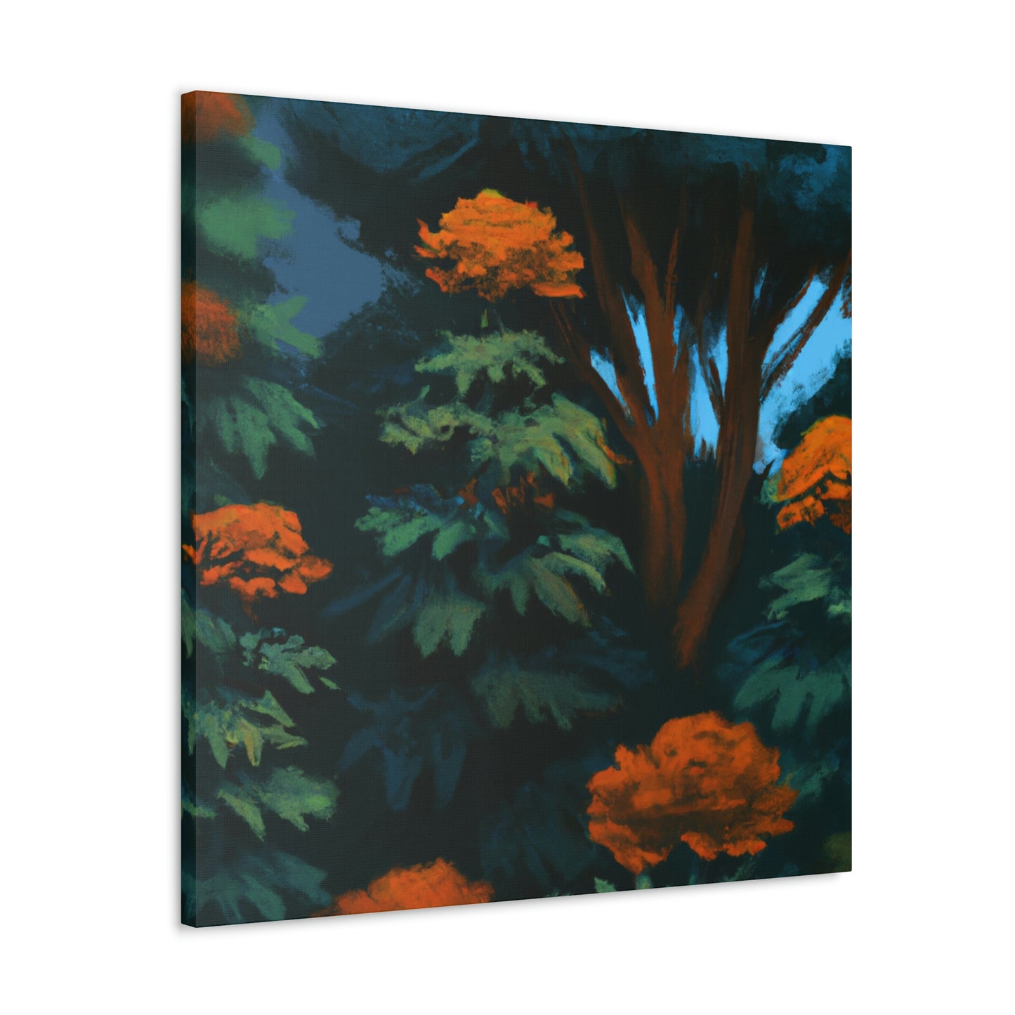 Marigolds in Bloom - Canvas