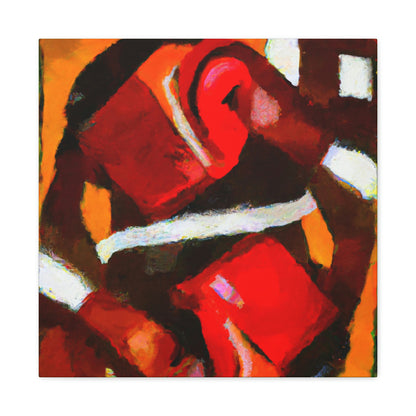 "Boxing in Abstract Form" - Canvas