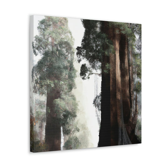 Giant Sequoia Reflection - Canvas