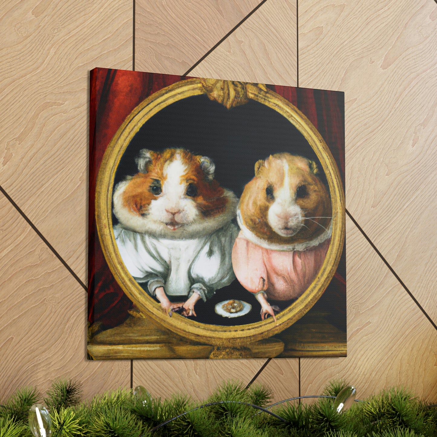 Hamsters in Splendor - Canvas