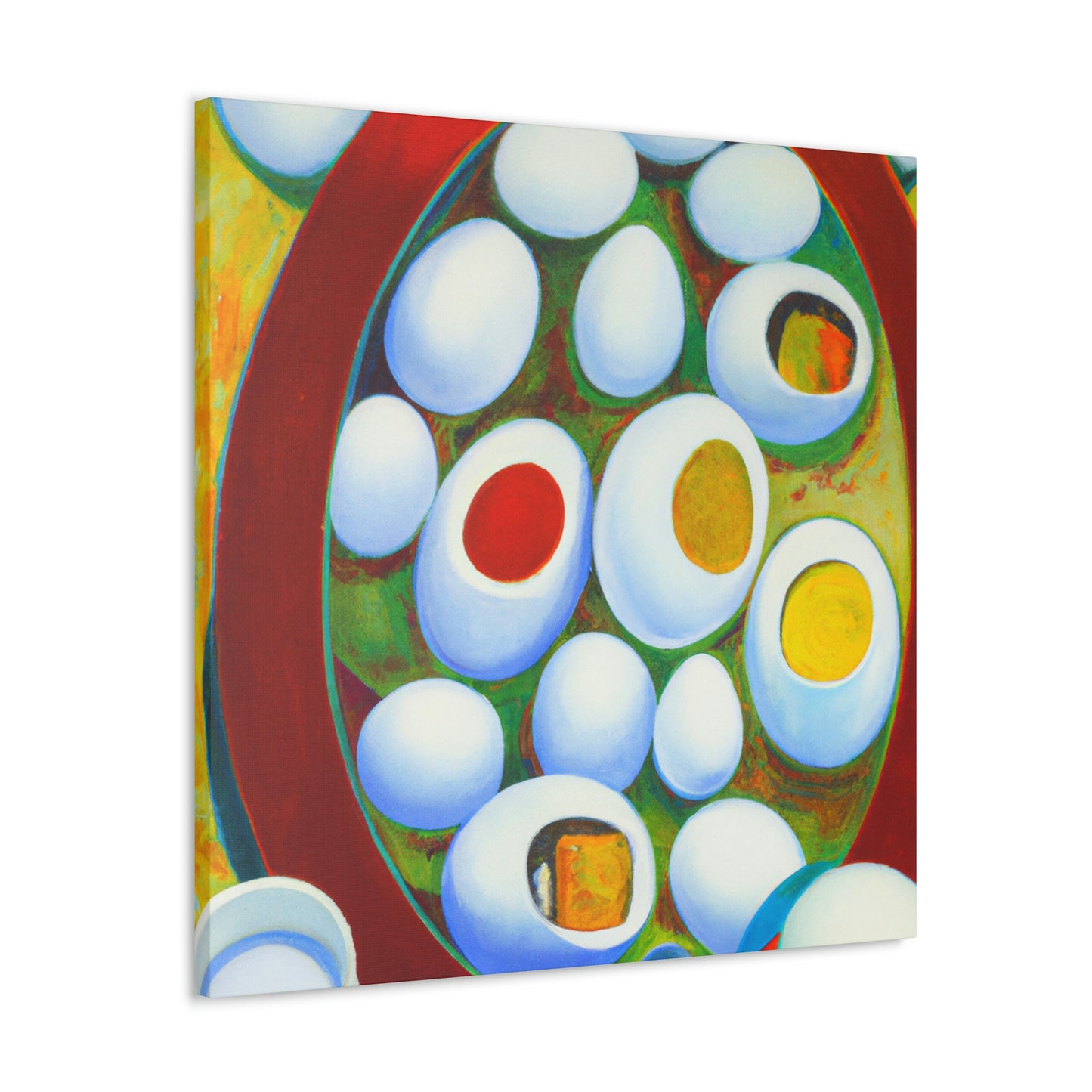 "Eggs of Abstract Emotion" - Canvas