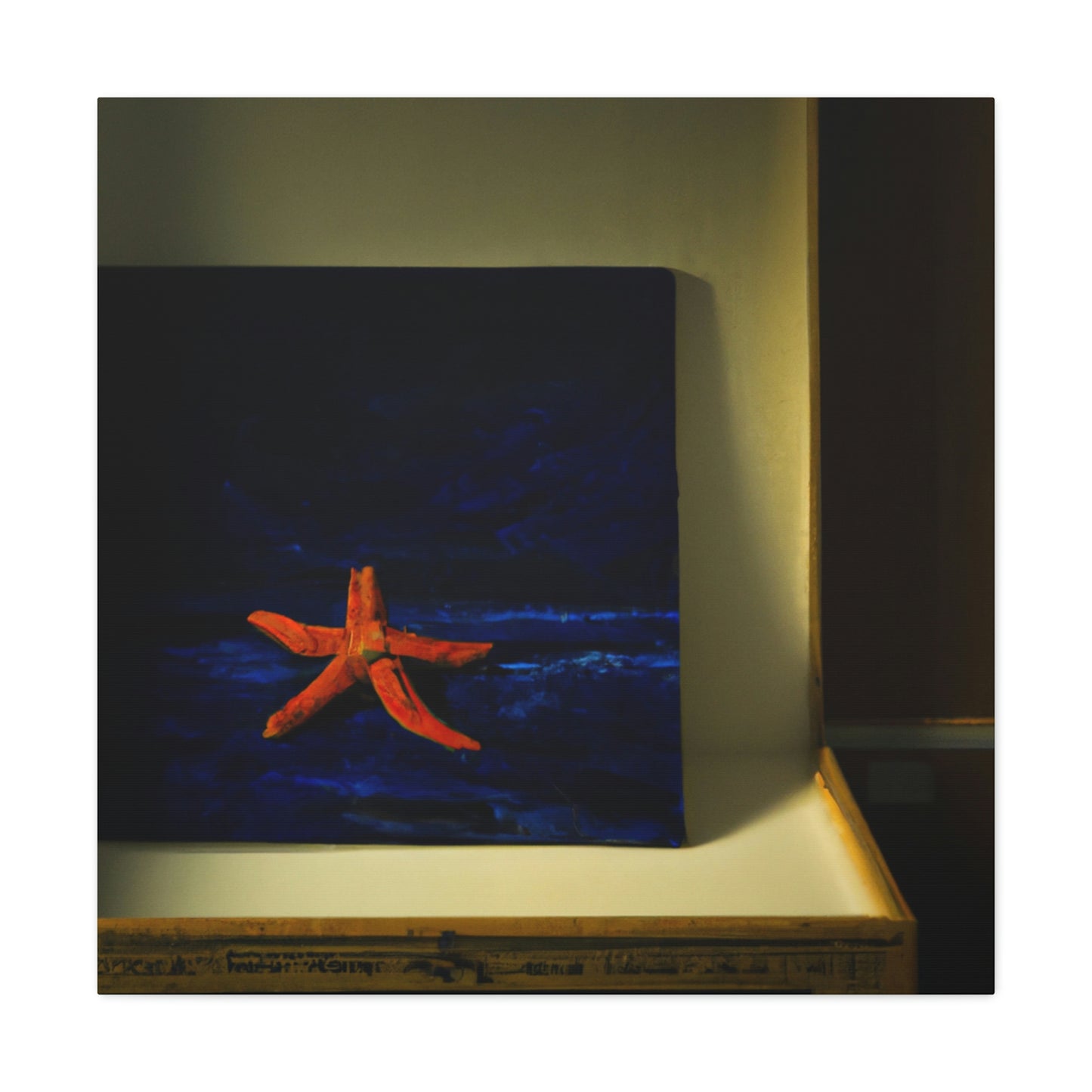 "Starfish Minimalism" - Canvas