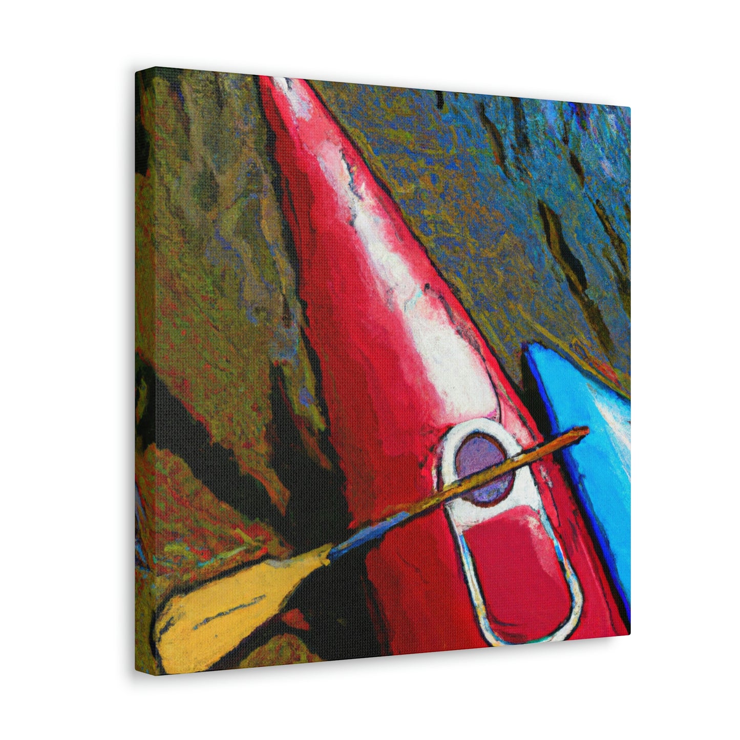 Kayak in Deco Style - Canvas