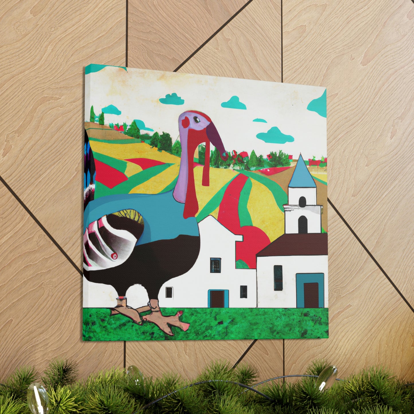 "Turkey in Splendor" - Canvas