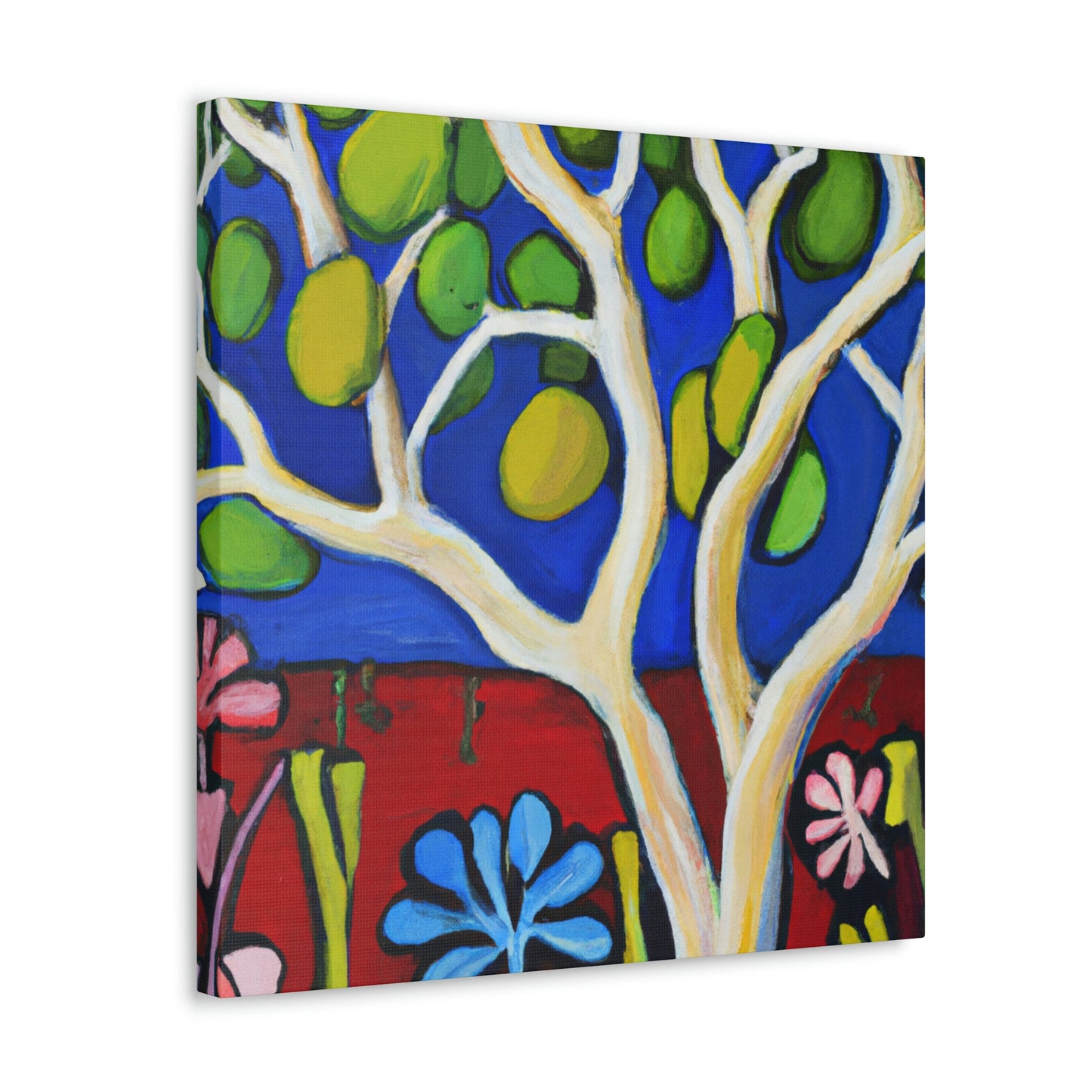 Dogwood in Bloom. - Canvas