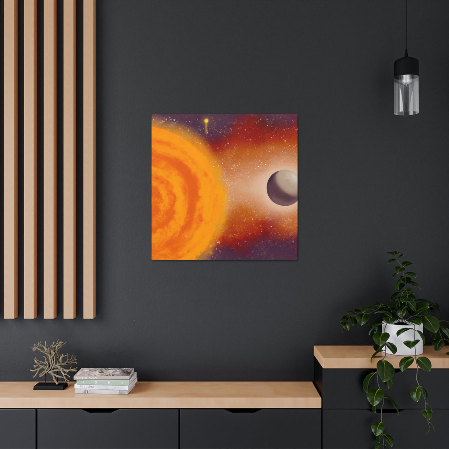 "Galaxies of Celestial Beauty" - Canvas