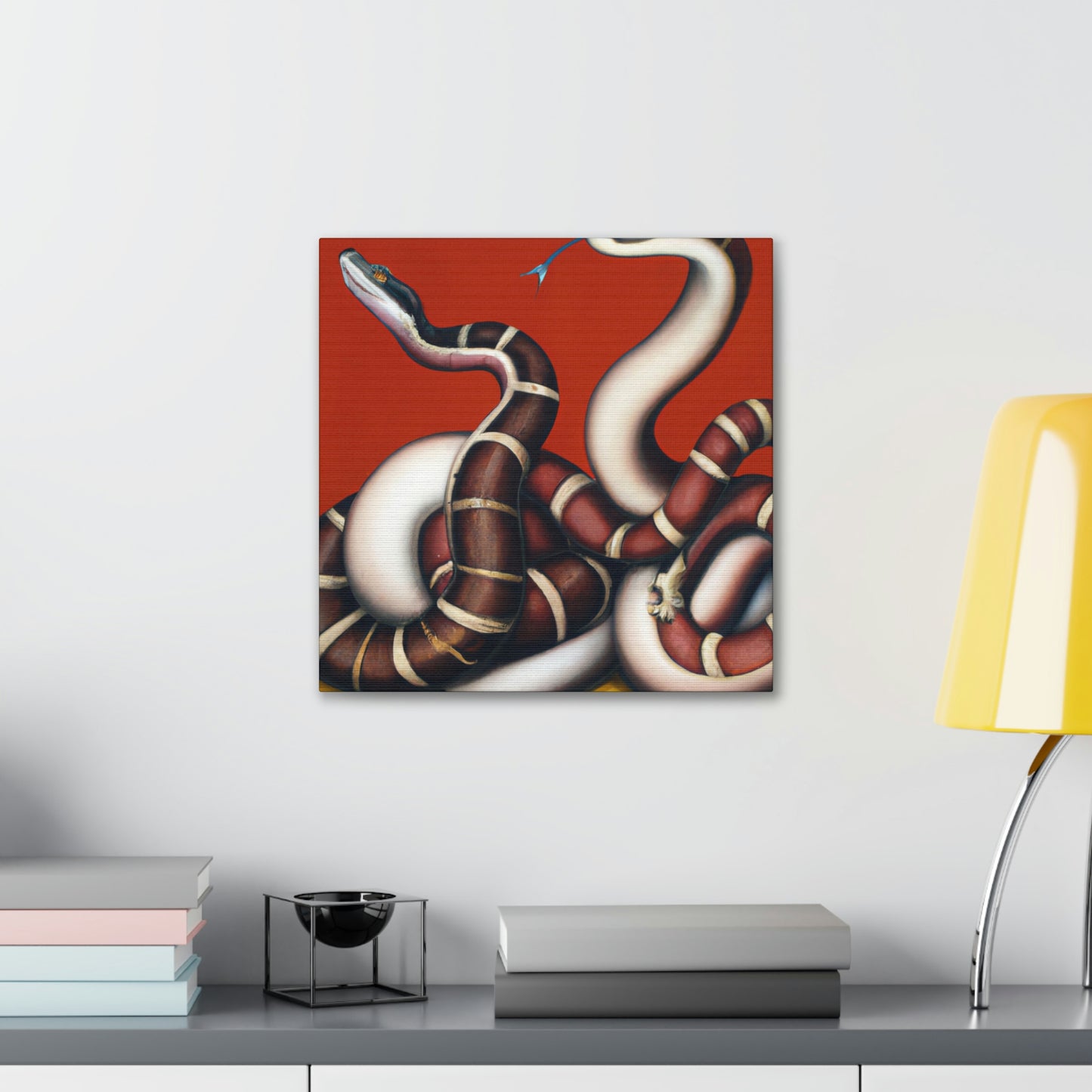 "Slithering Art Deco" - Canvas