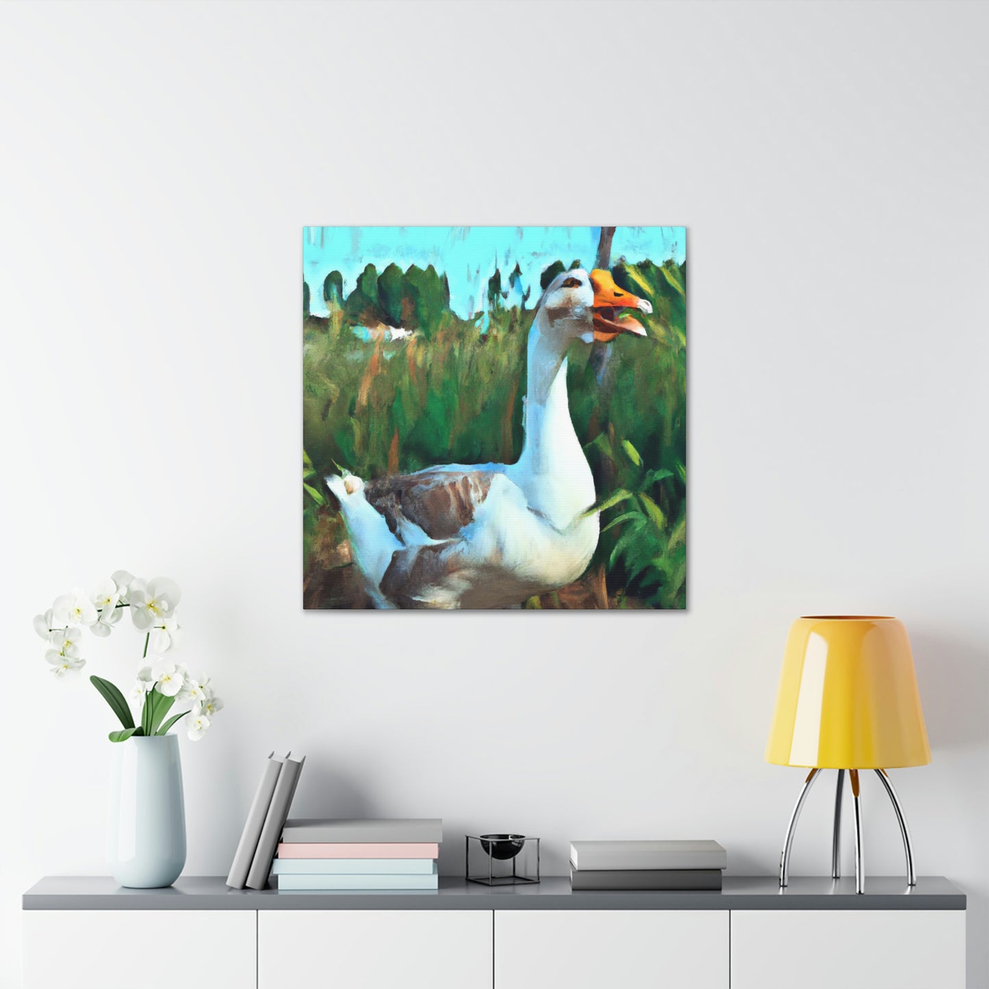 Goose in Flight Dream - Canvas