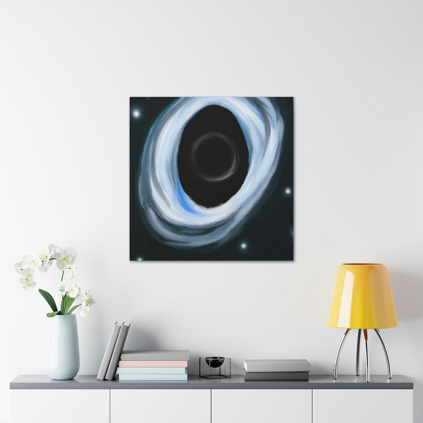 Black Hole Wonderment - Canvas