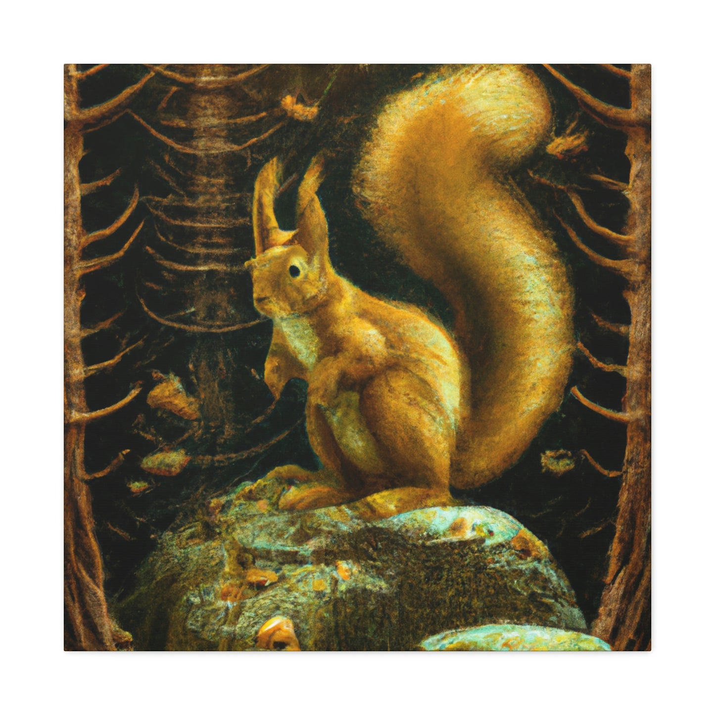 Squirrels in Splendor - Canvas