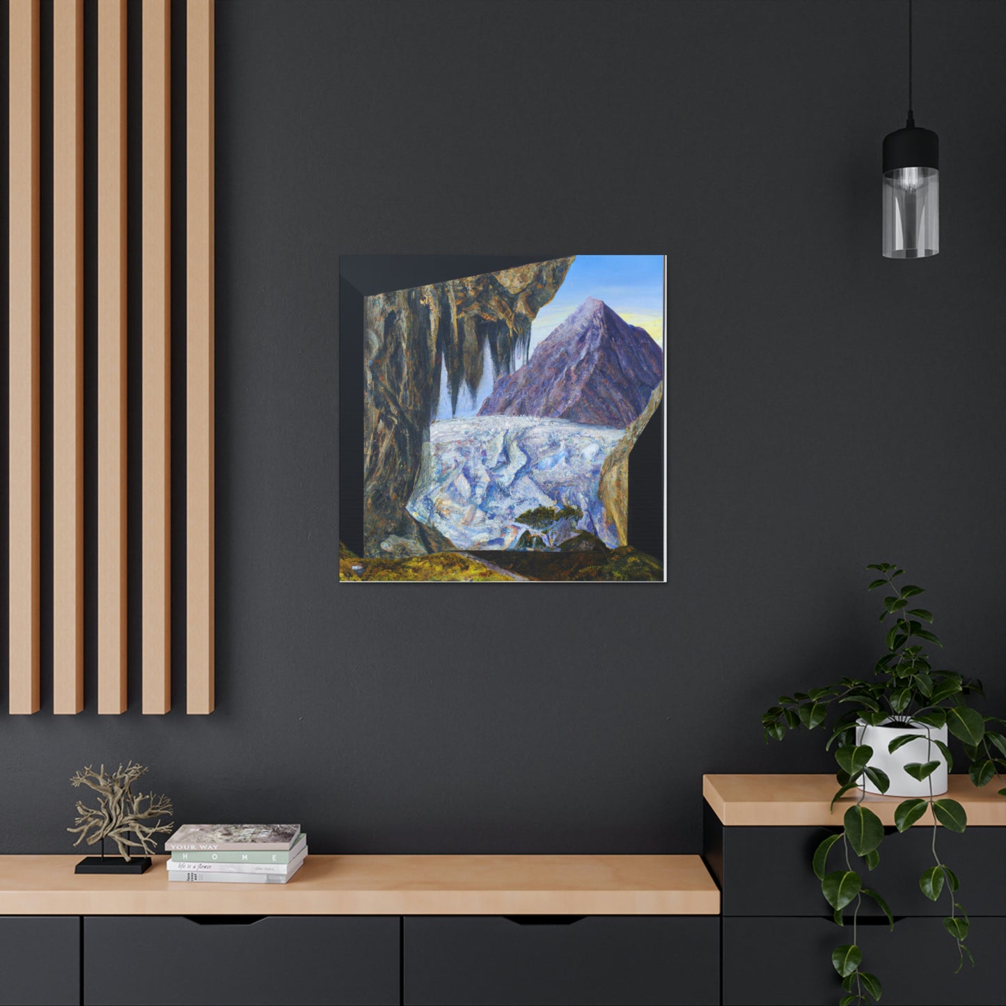 Glacier of Dreams - Canvas