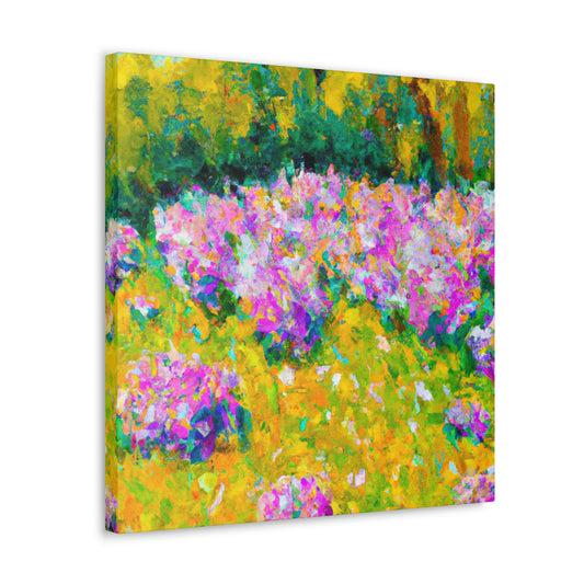 "Dancing Light Irises" - Canvas