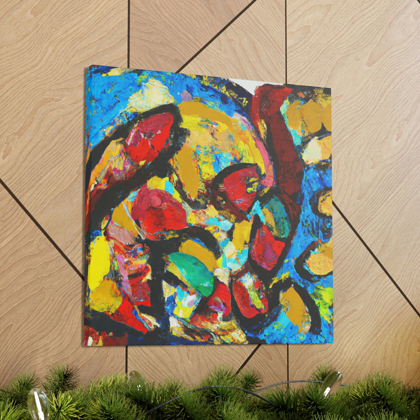 "Life's Crucible Alight" - Canvas