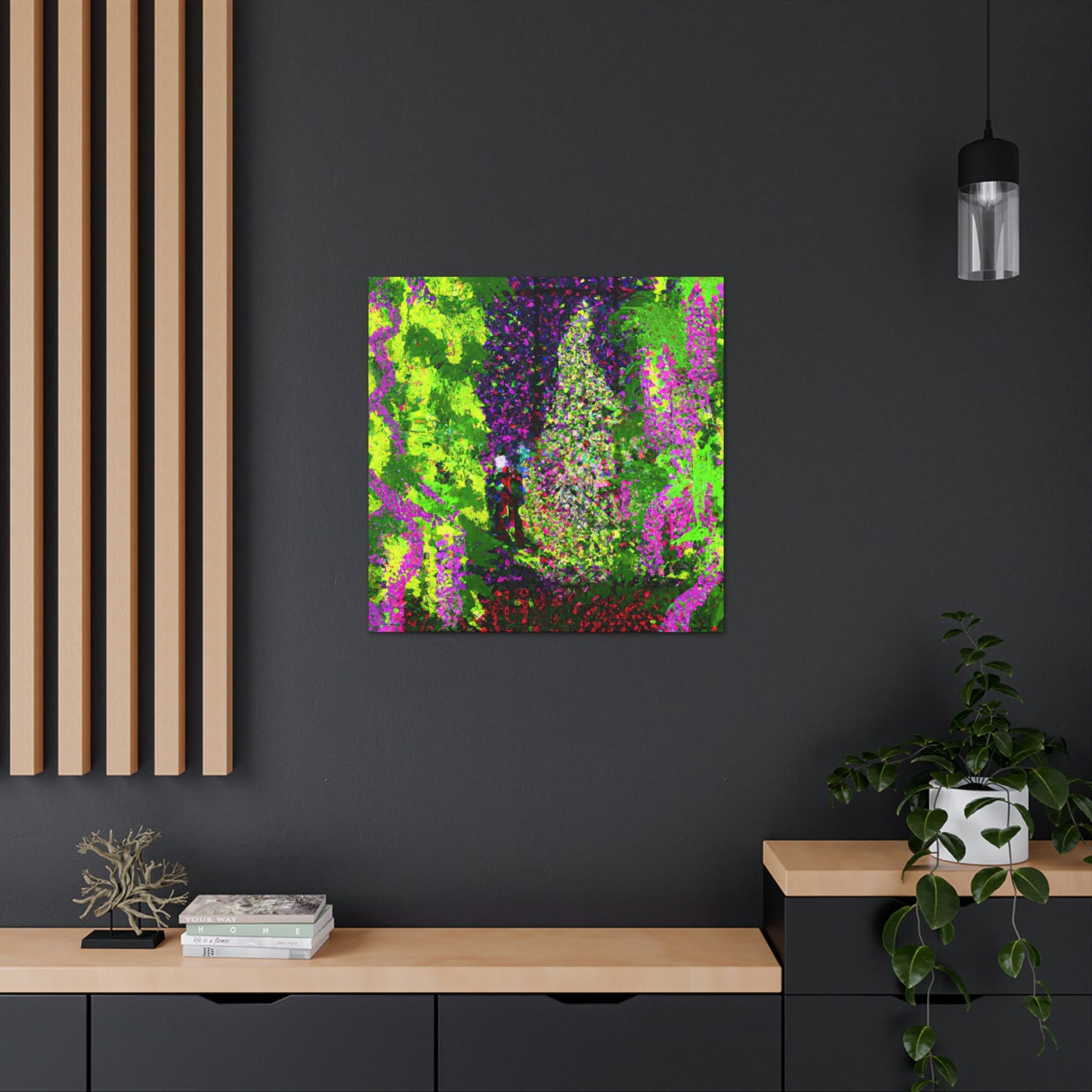 "Wisteria: A Vision" - Canvas