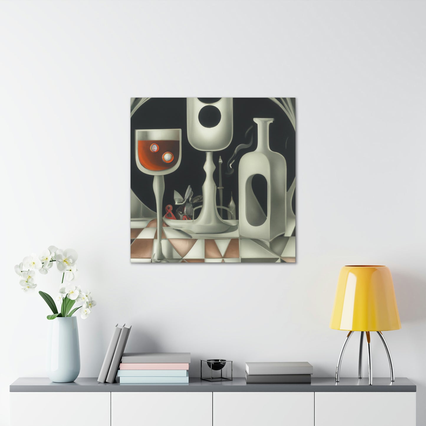 "Toasting the Roaring Twenties" - Canvas