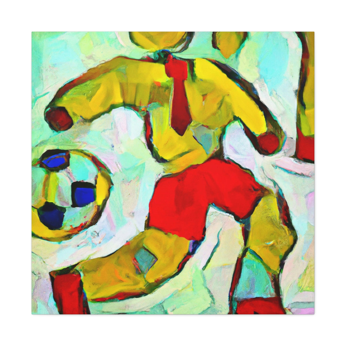 Soccer in Motion Vibe - Canvas