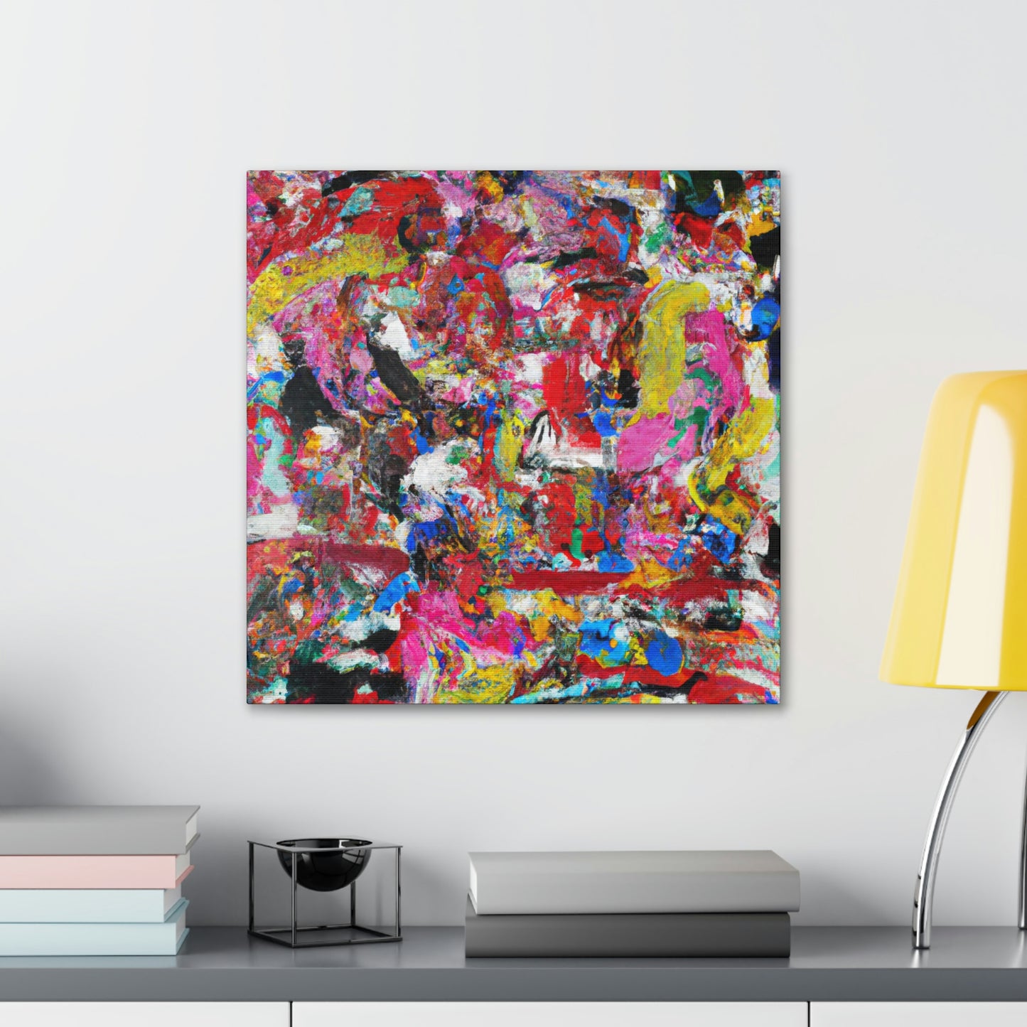 "Chaos Incarnate Color" - Canvas