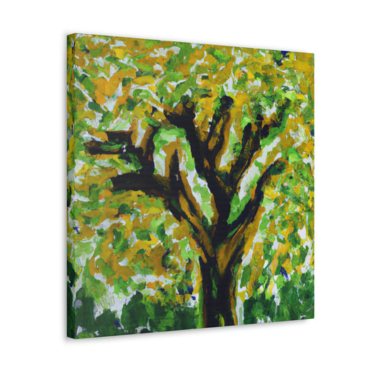 Elm Tree Expressionism - Canvas