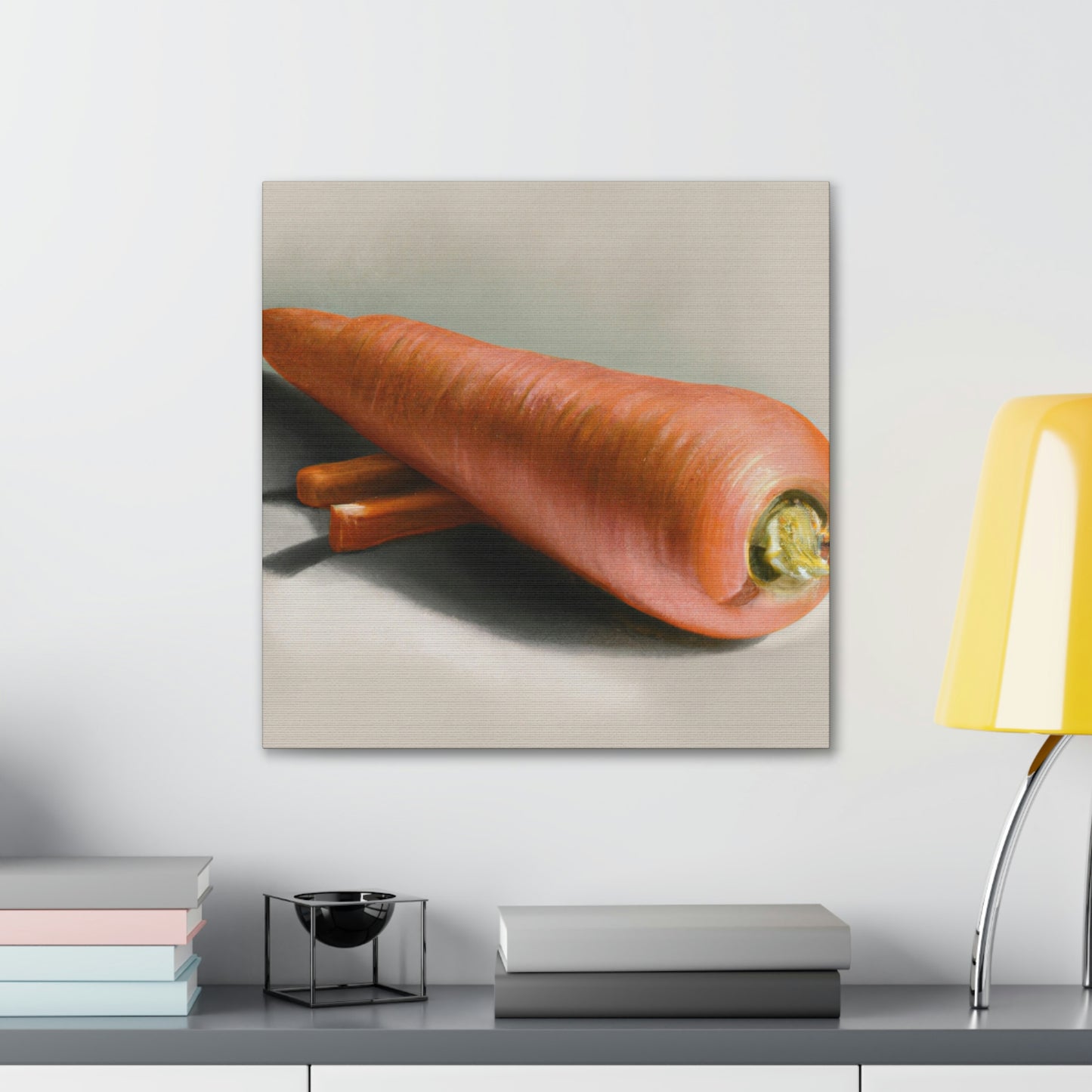 "Carrot Hyperrealism Dream" - Canvas