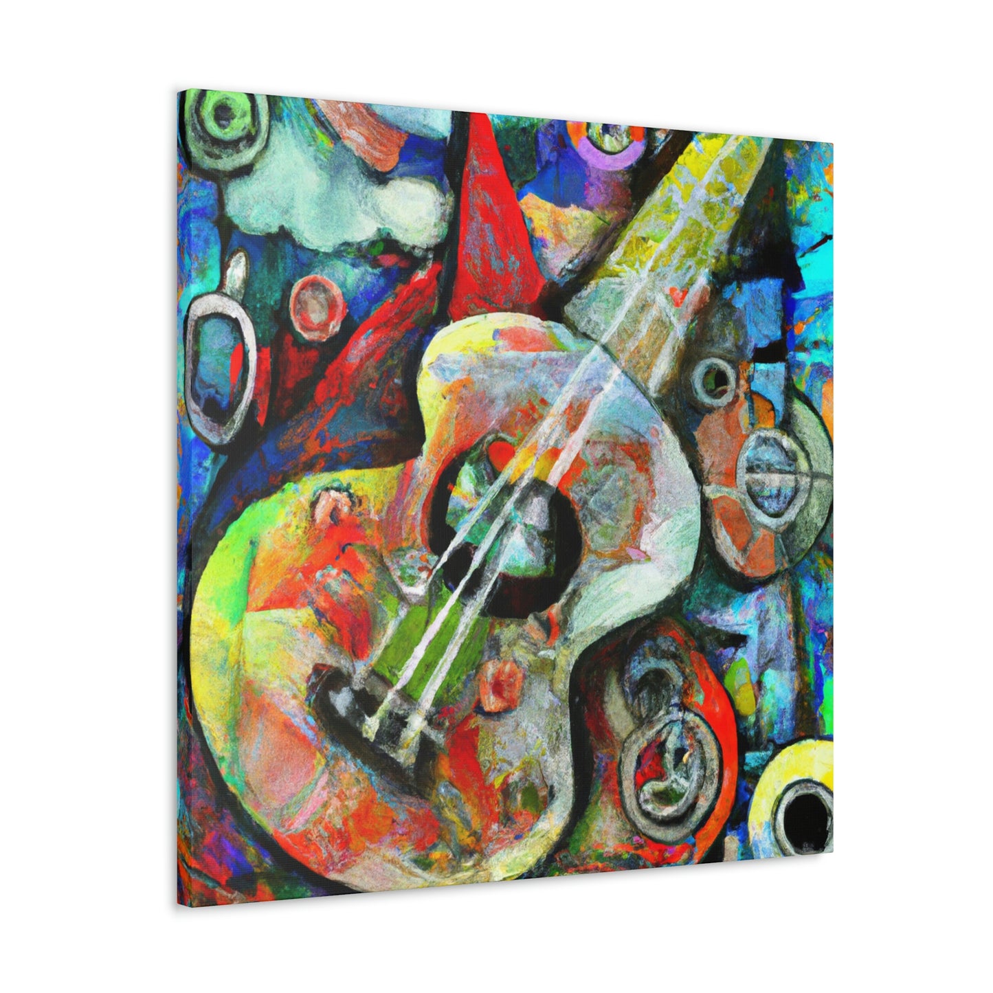 Ukelele in Dreamscape - Canvas