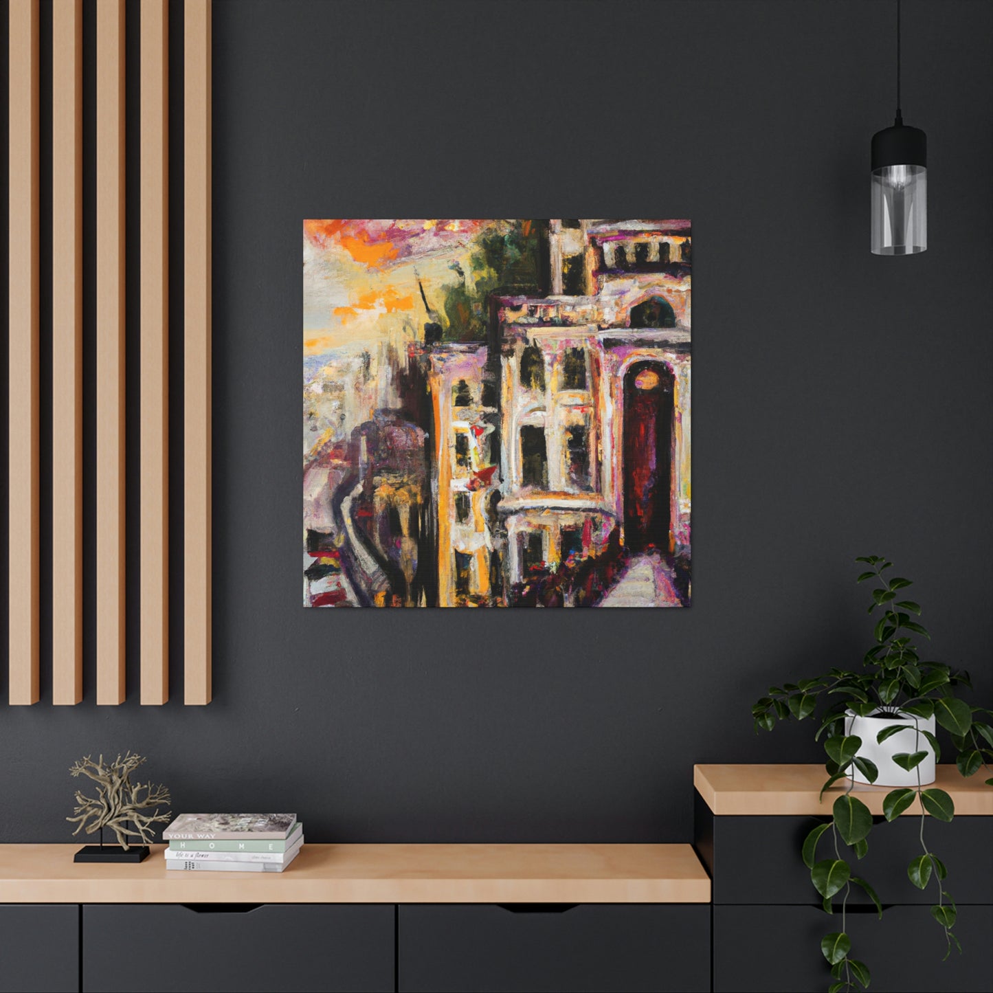 "Georgetown Georgia Glorified" - Canvas