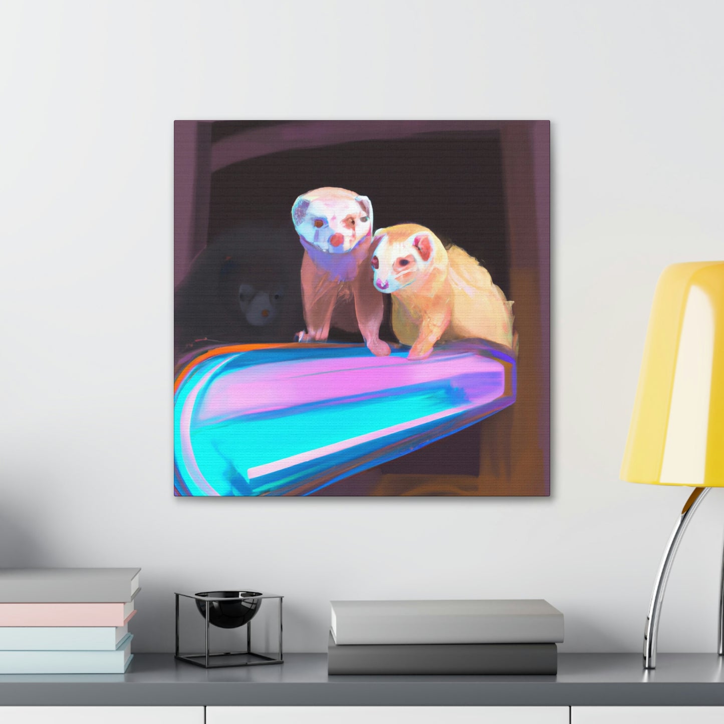 Ferrets of Minimalism - Canvas