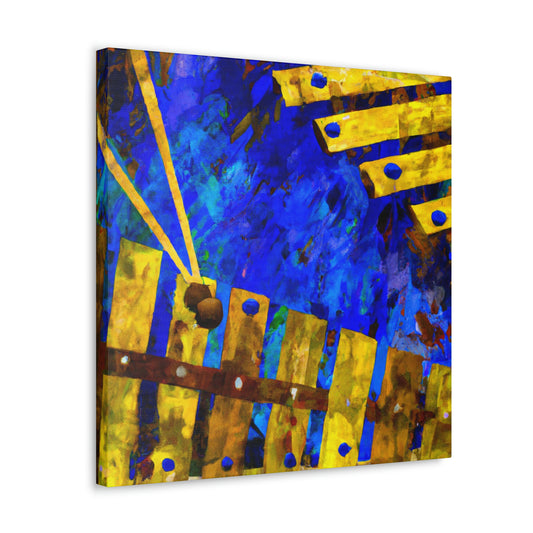 "Xylophone Symphony Abstraction" - Canvas