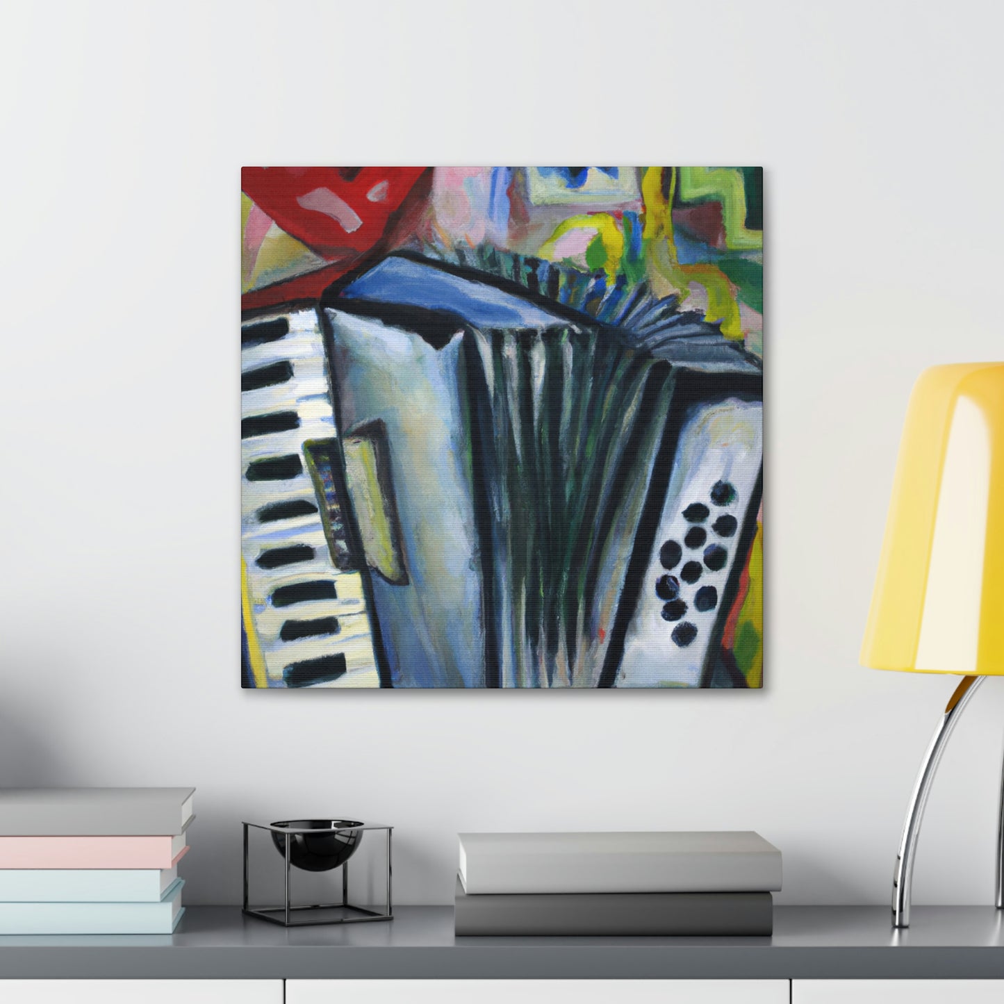 Accordion Fantasia Art - Canvas