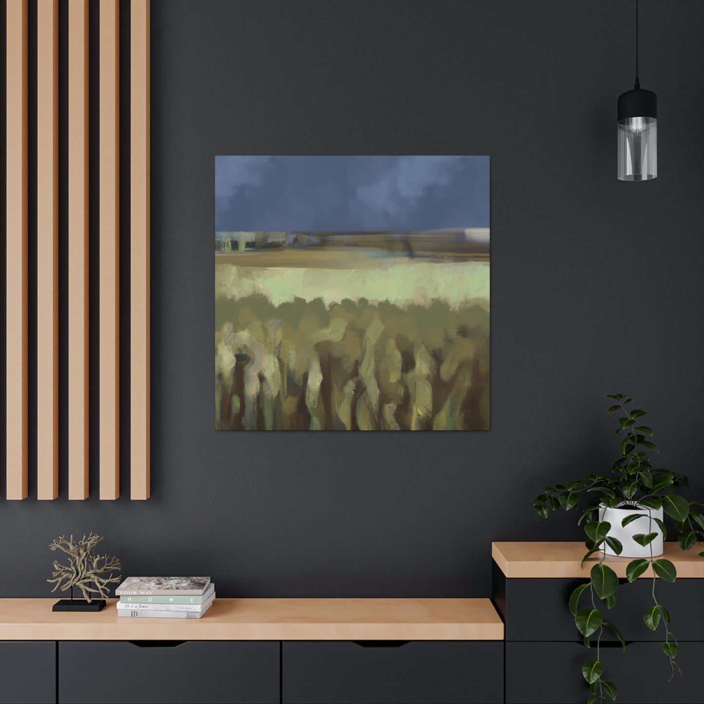 Harvest of Golden Wheat - Canvas