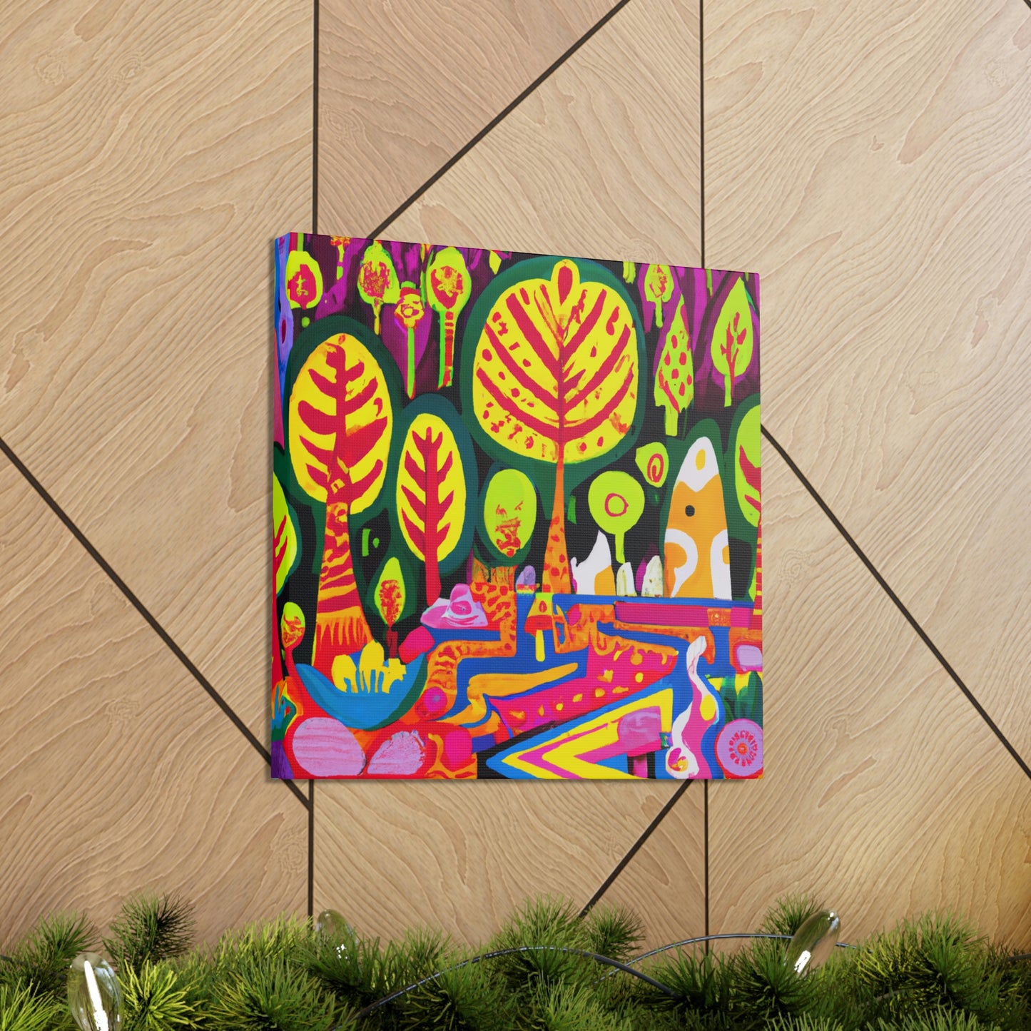 "Forest of Mystery Expression" - Canvas