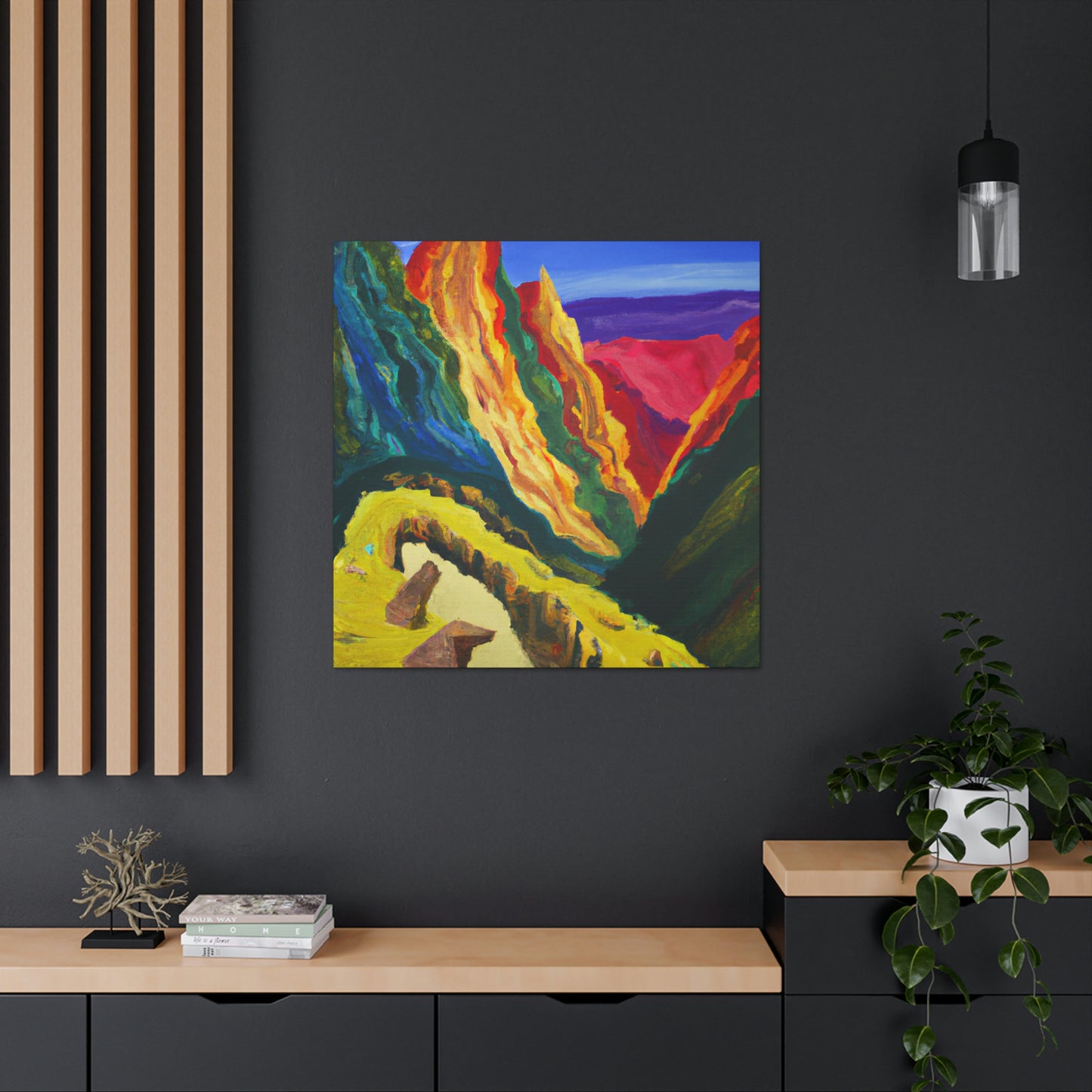 Desert Rock Reverie - Canvas