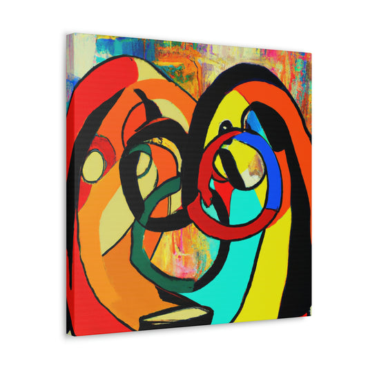 Rings of Eternal Love - Canvas