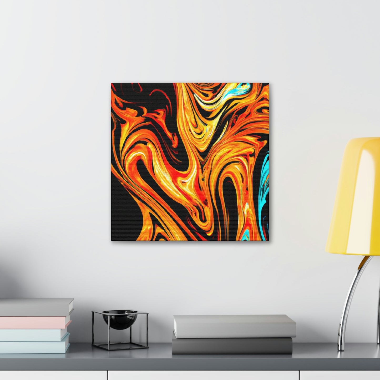 "Turbulent Cosmic Tides" - Canvas