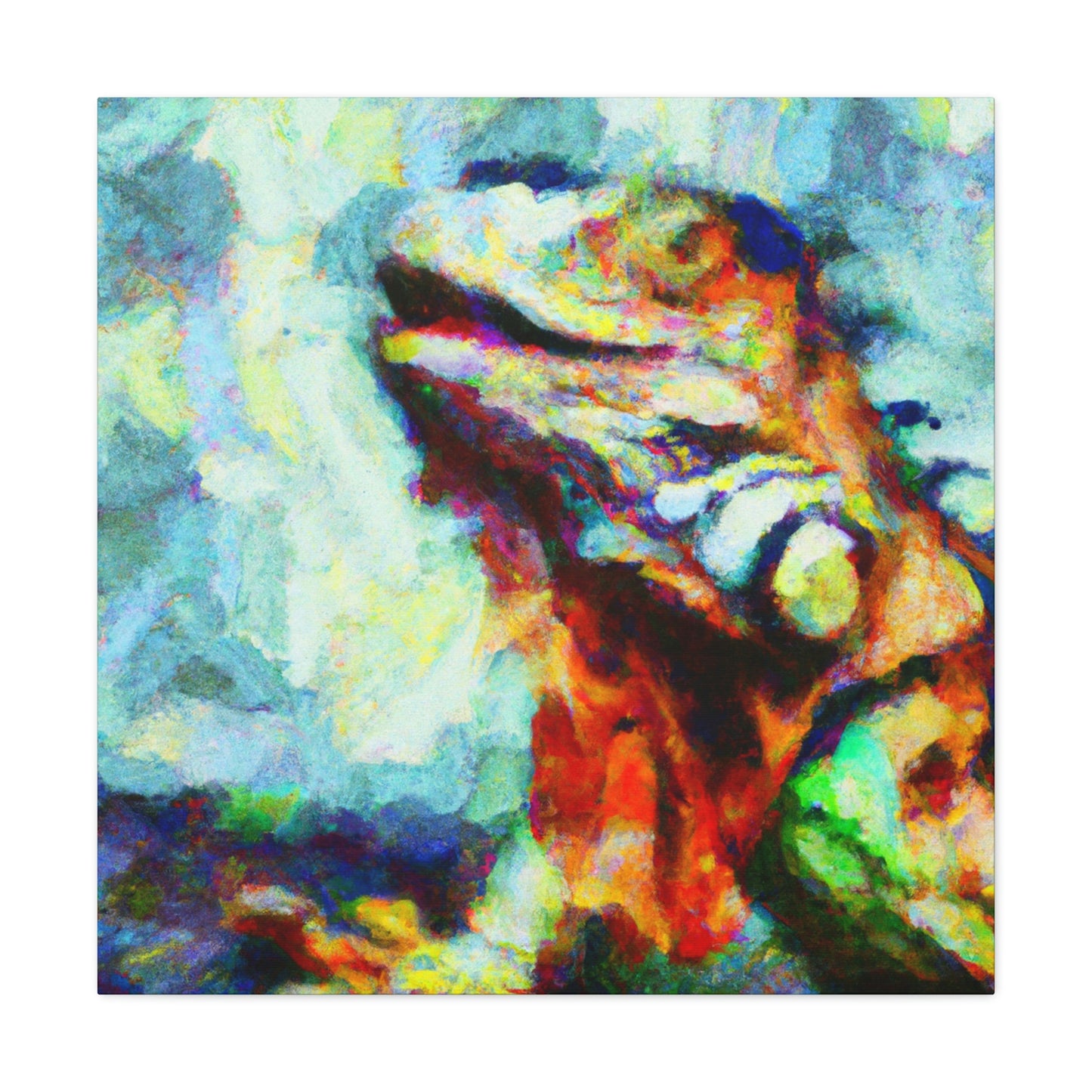 Reptiles in Impressionism - Canvas