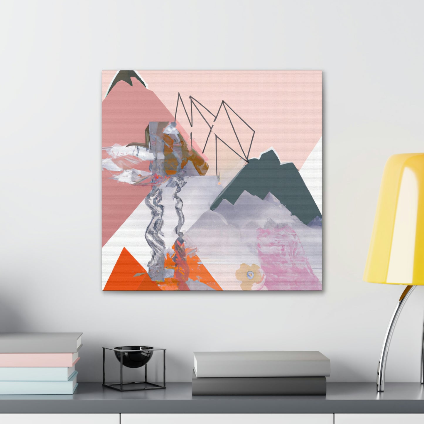 "Mountainous Yonder Vistas" - Canvas