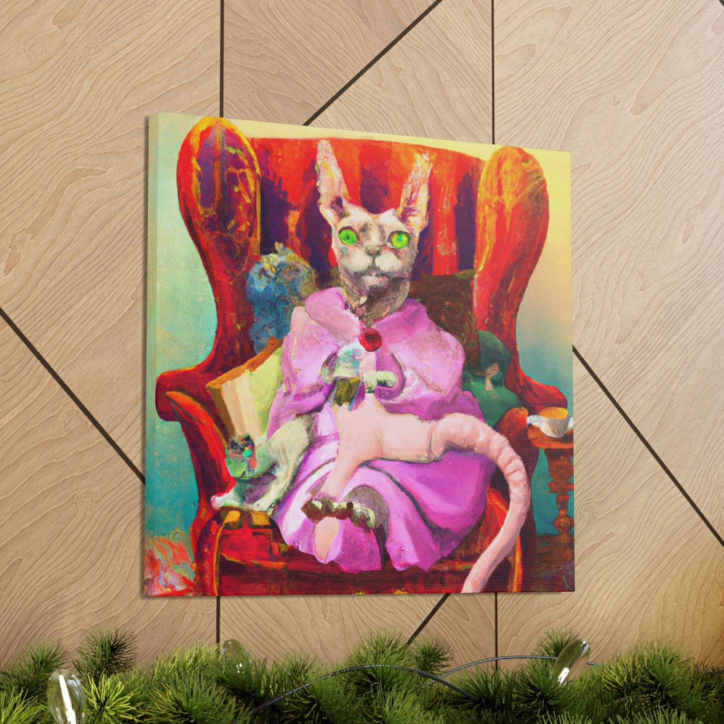 "Mysterious Sphynx Revealed" - Canvas